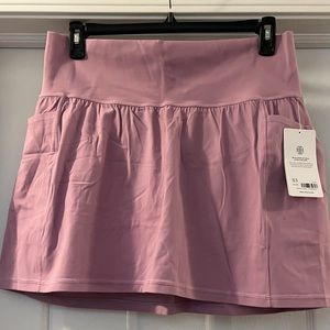 NWT Athleta Salutation Stash Pocket 14.5” Skort. Geranium Purple. Size 1X